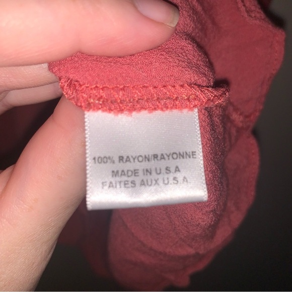 Misa Los Angeles Marina Cold Shoulder Ruffle Top XS - Picture 6 of 8